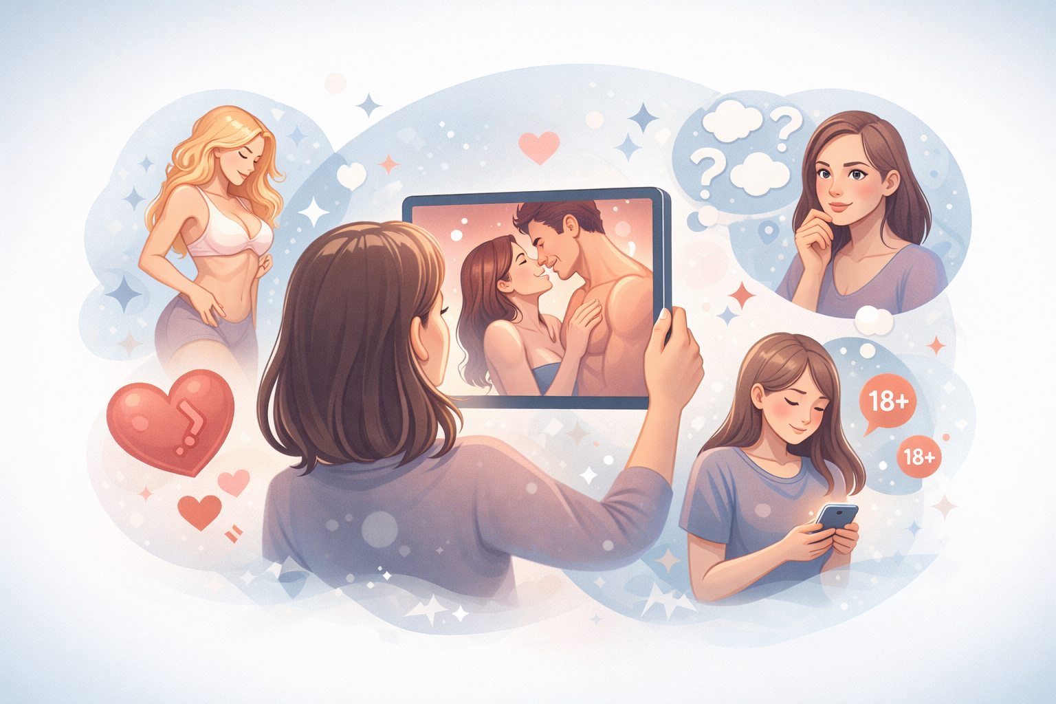 Ученые выяснили, как порно влияет на женщин: 5 ключевых эффектов