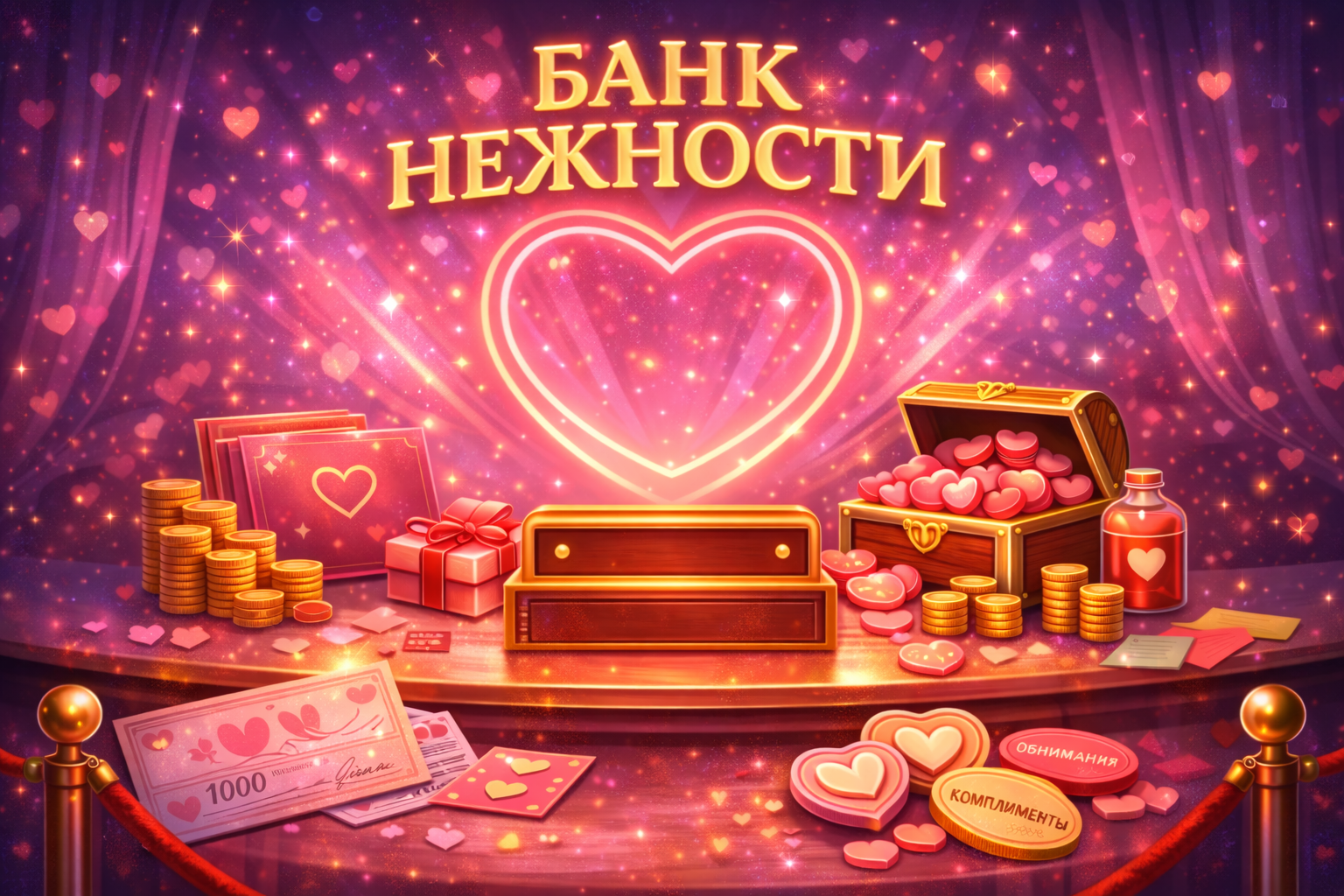 Банк Нежности — игра для близости в паре