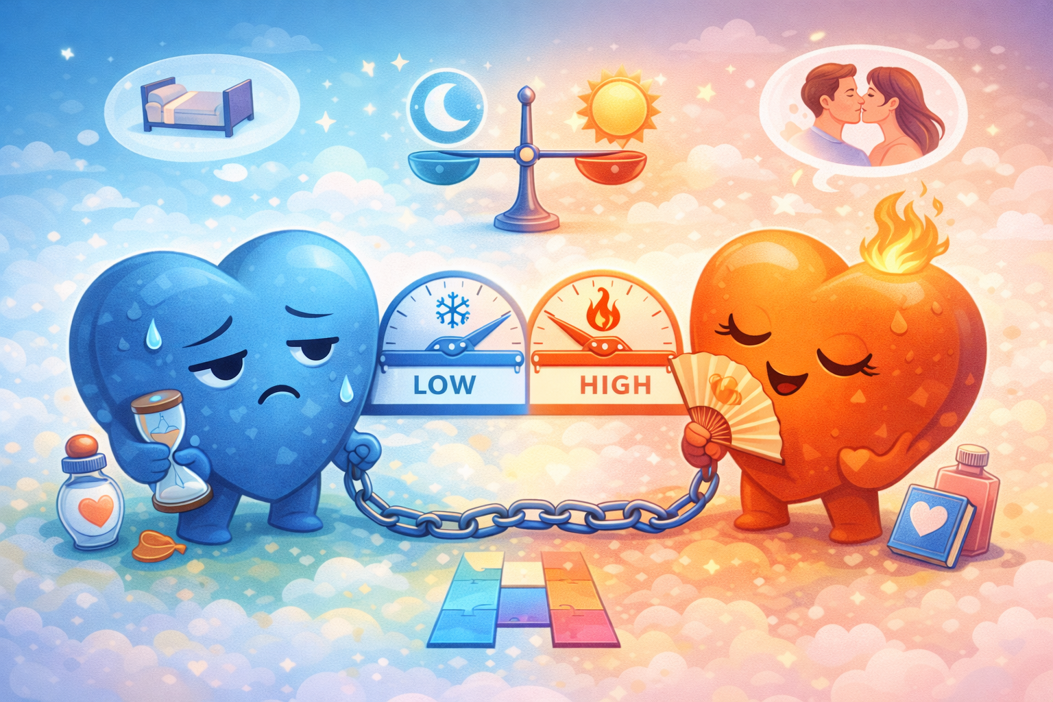 Либидо в паре: почему желания не совпадают и как не превратить это в войну